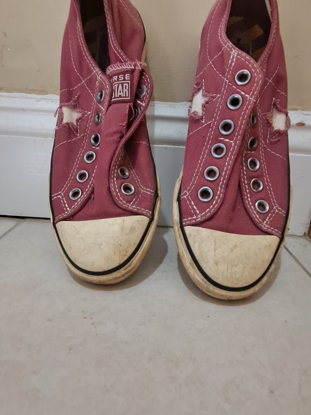 Converse Women’s Low Top Slip-On Sneakers - Dusty Rose